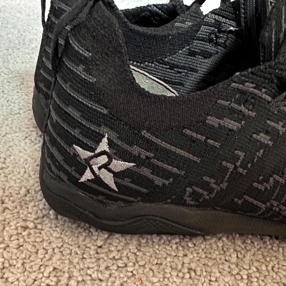 Rebel athletic revolt, black cheer shoes - Picture 2 of 3